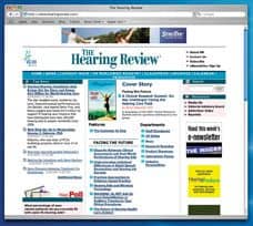 The Hearing Review homepage