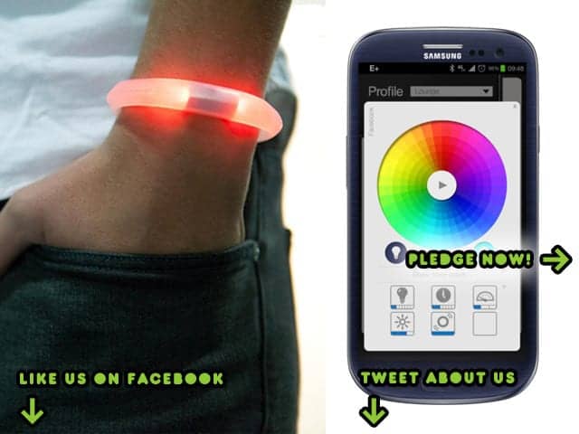 Embrace+ Smart Bracelet Alerts Deaf When Cell Phone Rings