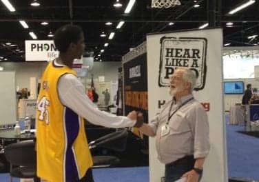 AAA News: Basketball Legend AC Green Joins EarQ at AAA 2013