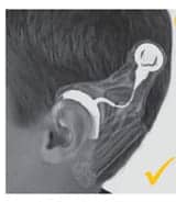 Cochlear Implant Aqua wearing cropped