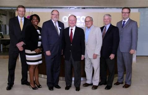 NJ Congressman Leonard Lance Tours Oticon HQ and Speaks About Hearing Aid Tax Credit