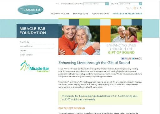 Miracle Ear Launches New Consumer Website