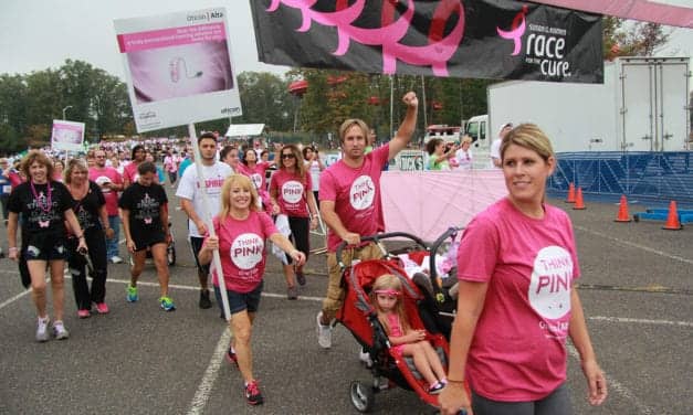 Oticon Employees Think Pink in Support of Breast Cancer Awareness