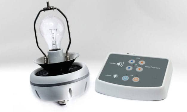 Sound System in a Lightbulb Socket Offered by Sound of Light