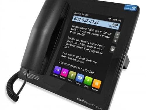 Ensemble Telephone Allows People to See What They Hear