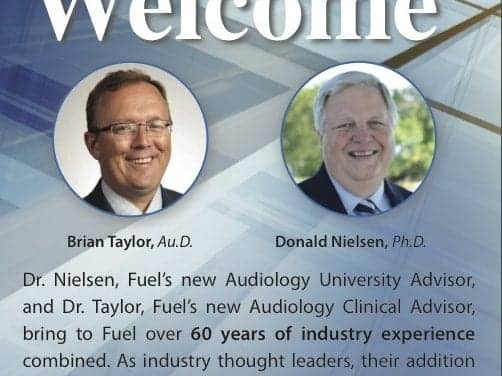 Fuel Medical Welcomes Hearing Healthcare Veterans