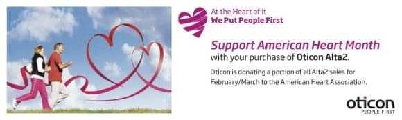 Oticon Campaign Raises Awareness of Heart and Hearing Health