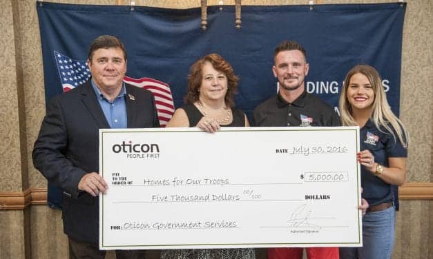 Oticon Supports ‘Homes for Our Troops’ to Help Veterans