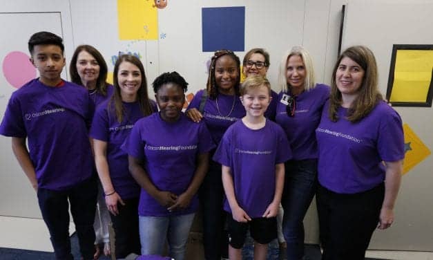 The Oticon Hearing Foundation Donates Hearing Aids to Fort Worth School District