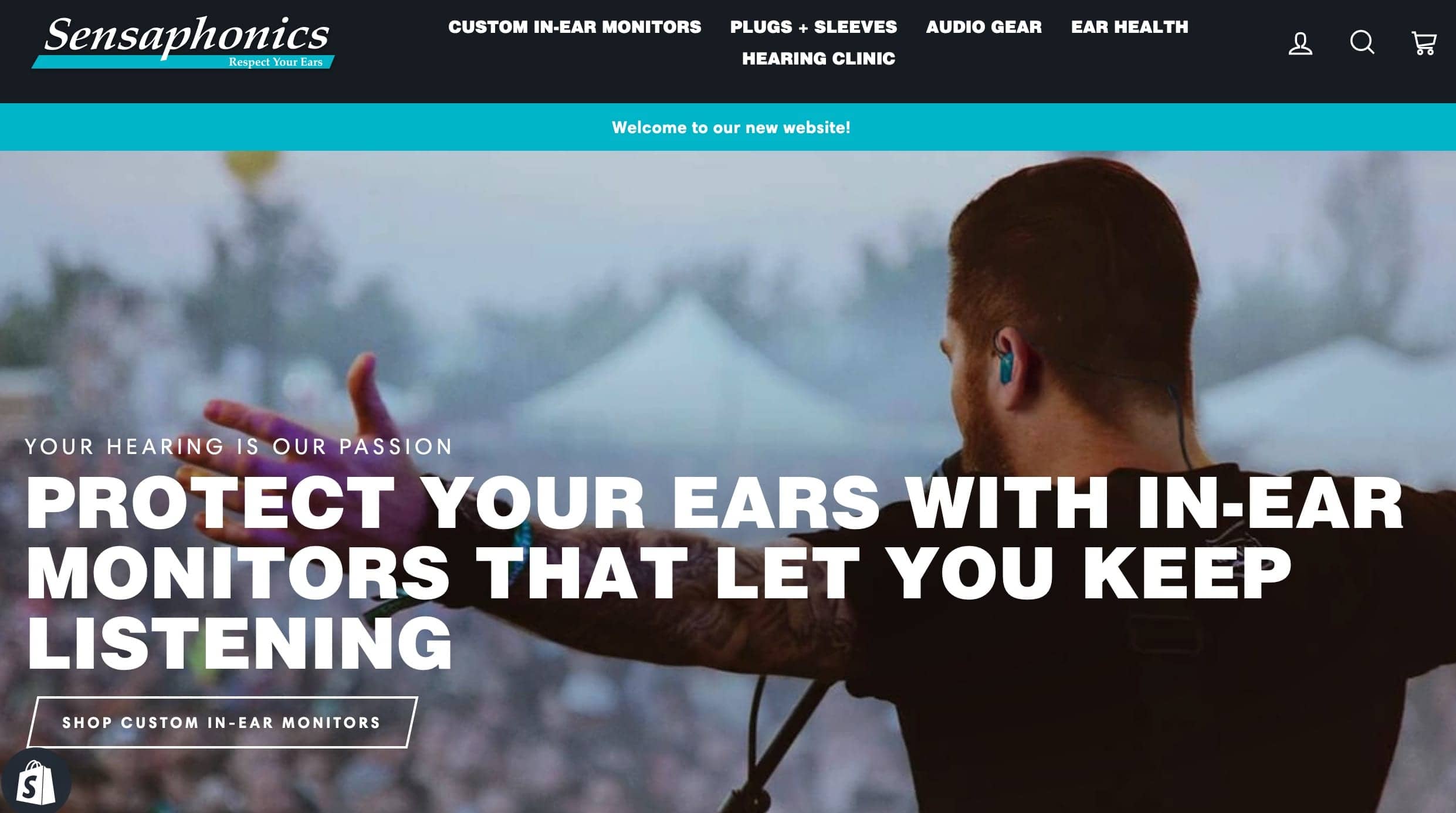 Sensaphonics Launches Redesigned site The Hearing Review