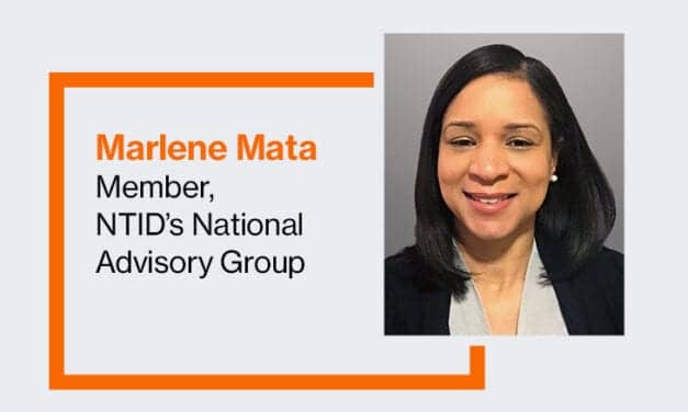 NTID Appoints New Member of National Advisory Group