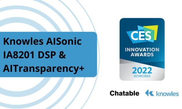 Knowles Corp Named as CES 2022 Awards Honoree
