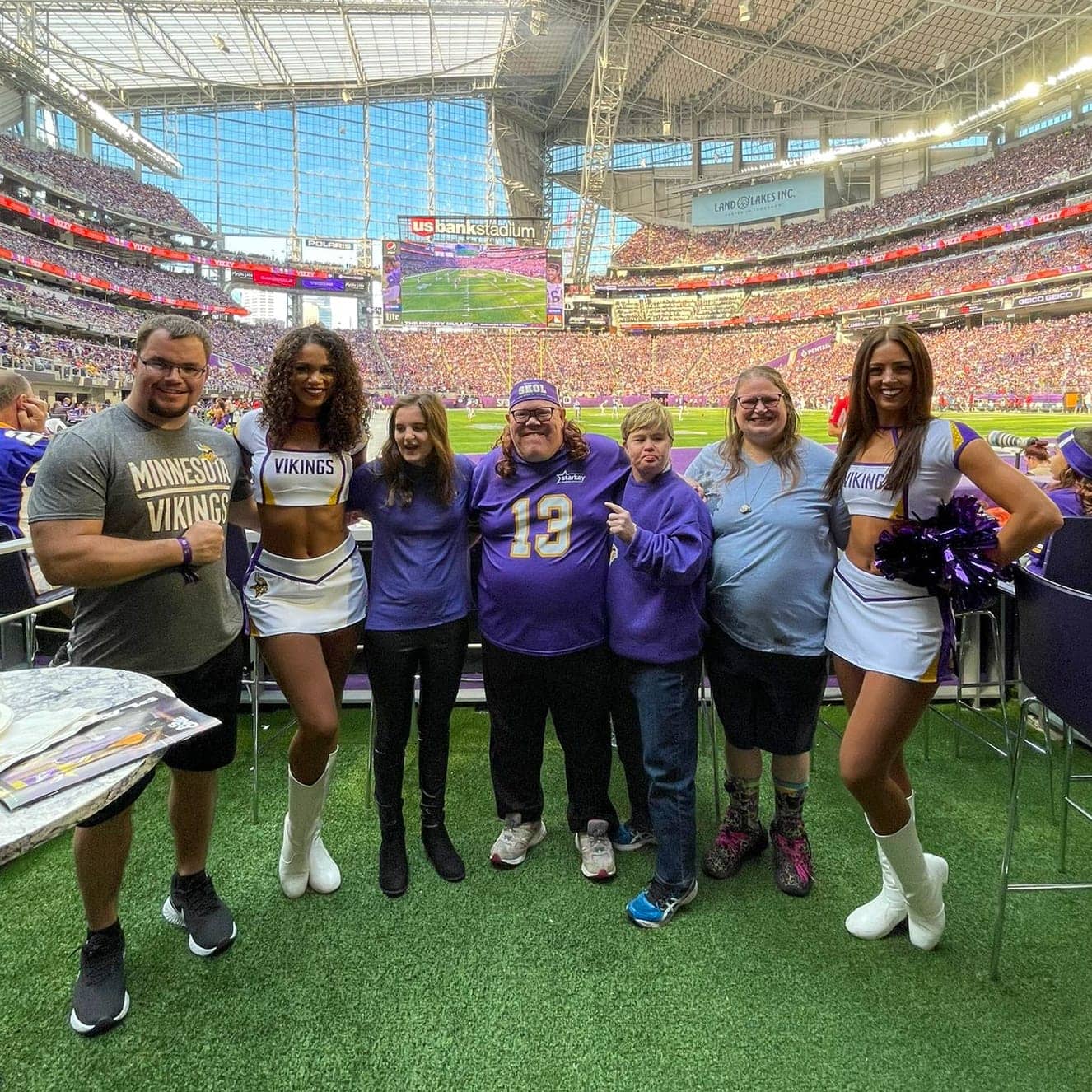 I can have the independence I want and need.' Hearing technology company  hosts Special Olympics athletes at Sunday's Vikings game -  5  Eyewitness News