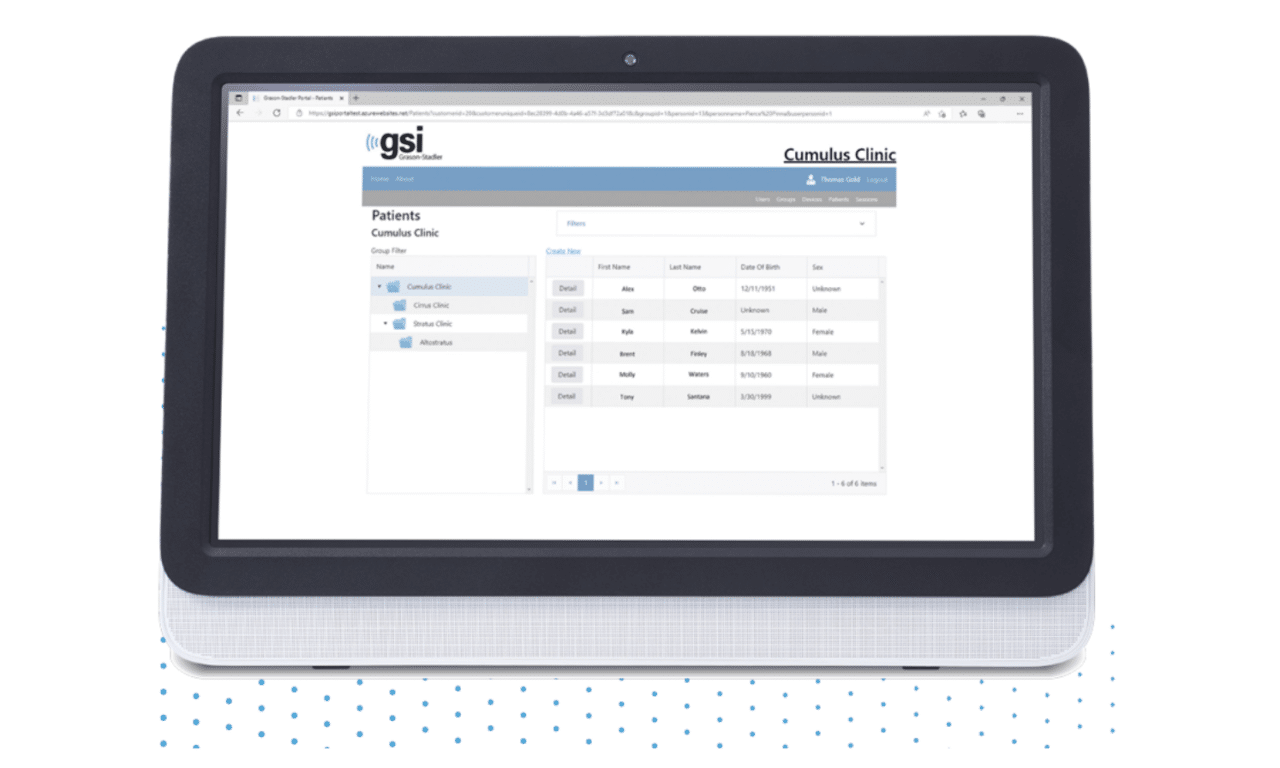 Grason-Stadler Releases Data Management System for Patient Audiologic Reports