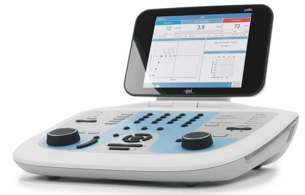 Grason-Stadler Adds ACT Test to Pello Audiometer