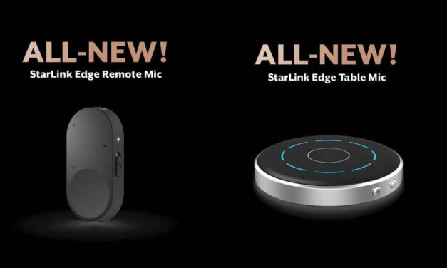 Starkey Launches LE Audio StarLink Table Microphone, Remote Microphone