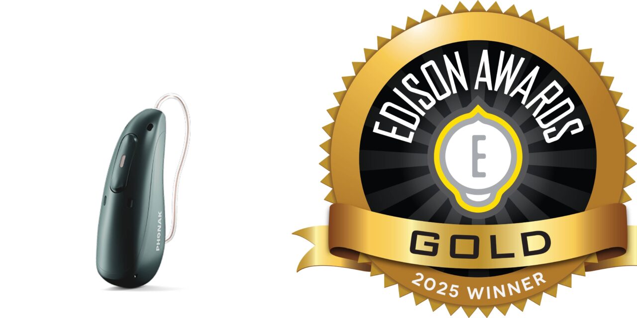 Phonak Audéo Sphere Infinio Wins Gold Edison Award