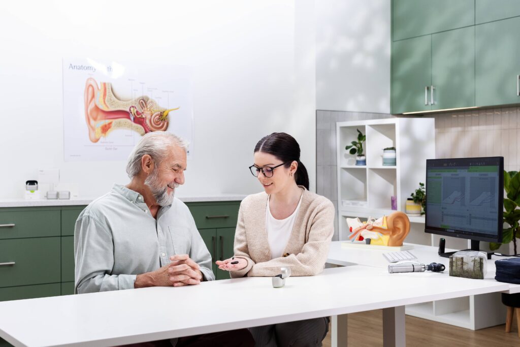 Phonak Infinio Ultra Sphere in a hearing clinic