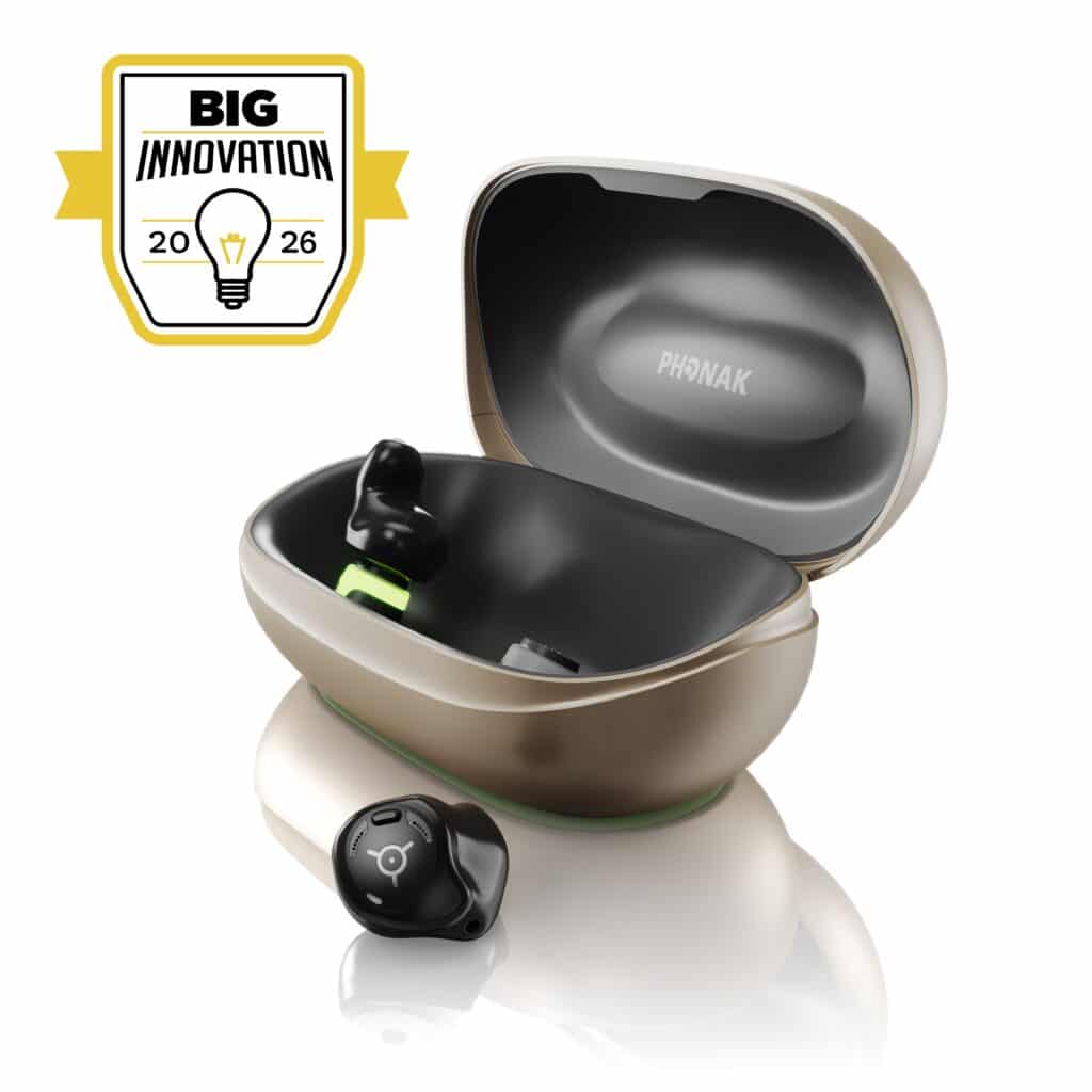 Phonak's Virto R Infinio has been named an Innovative Product Winner in the 2026 BIG Innovation Awards.