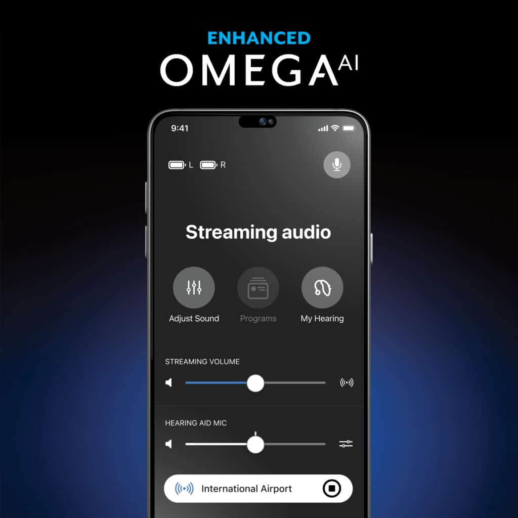 enhanced Starkey Omega AI platform connectivity