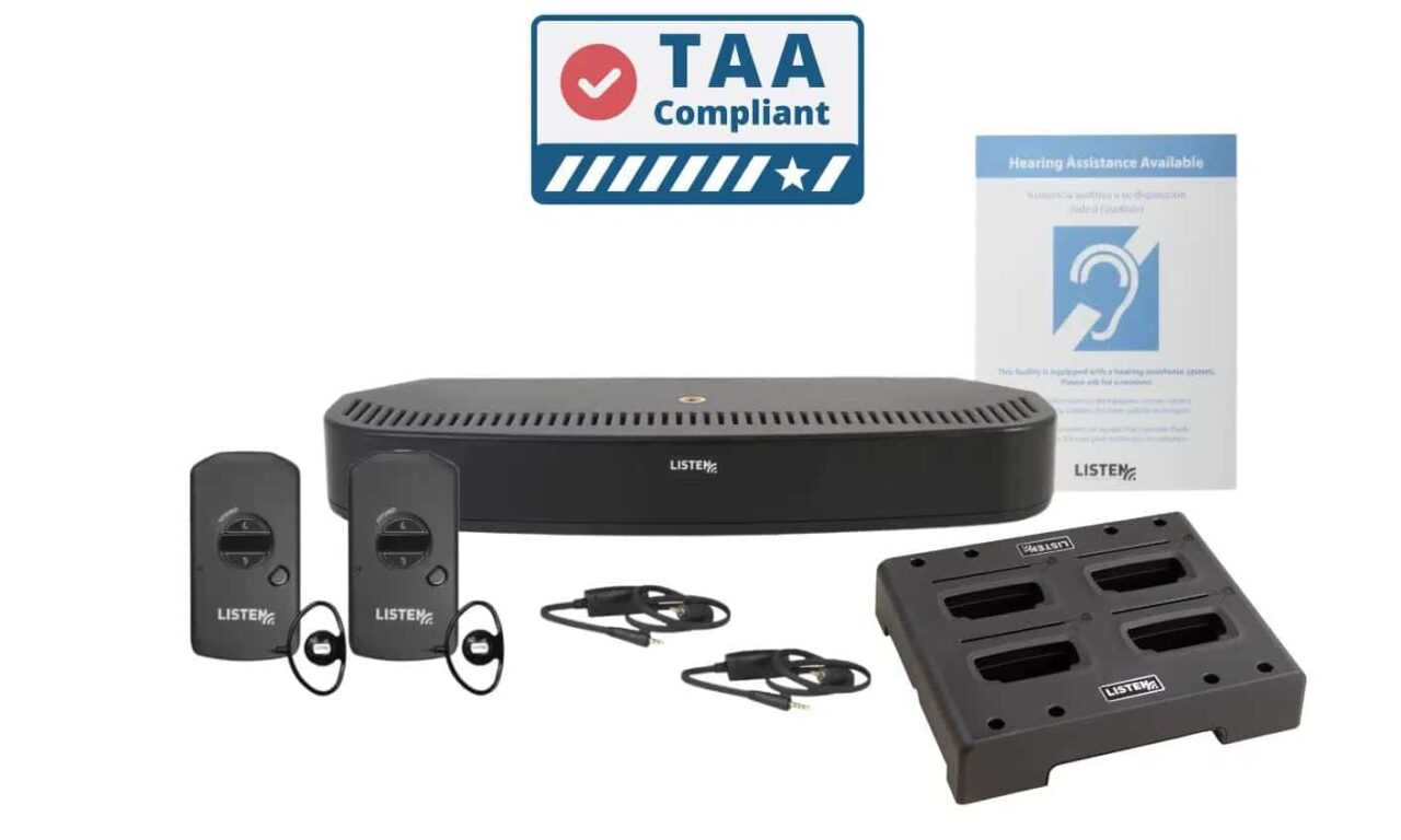 Listen Technologies Offers TAA-Compliant ListenIR System