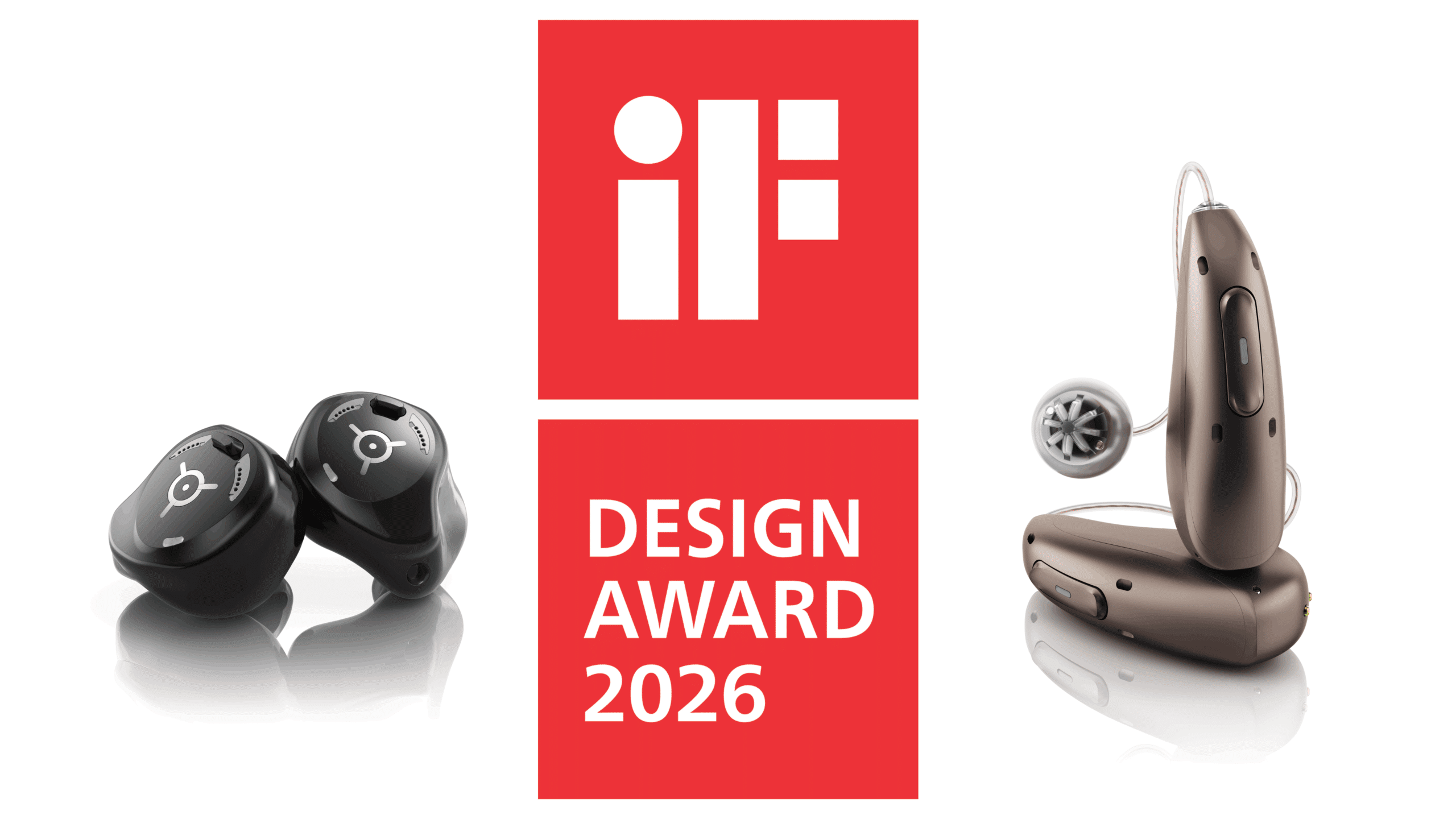Phonak Infinio Ultra Sphere and Virto R Infinio Win 2026 iF Design