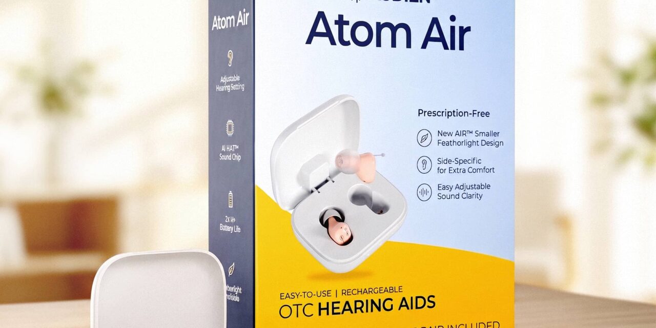 Audien Hearing Launches Atom Air OTC Hearing Aid