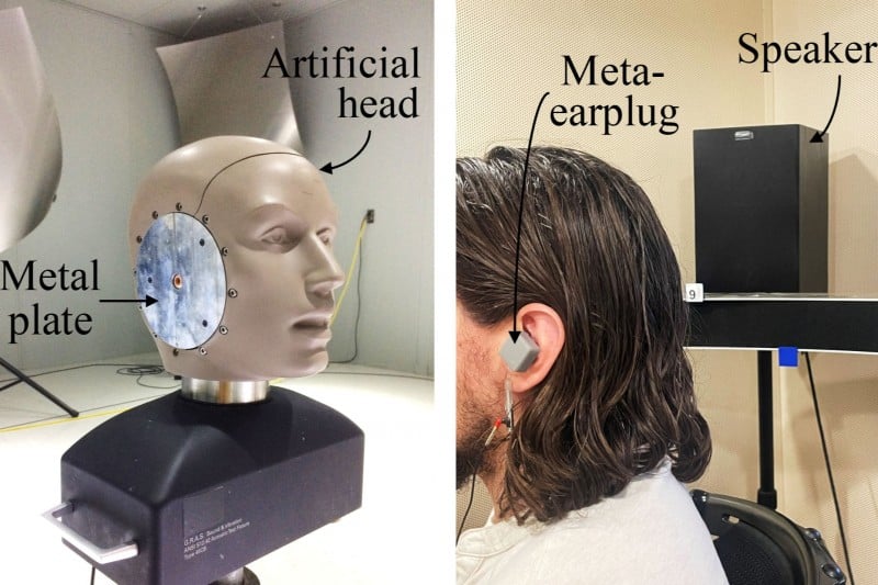 Meta-Earplugs Use Helmholtz Resonators to Address Low-Frequency Noise and the Occlusion Effect