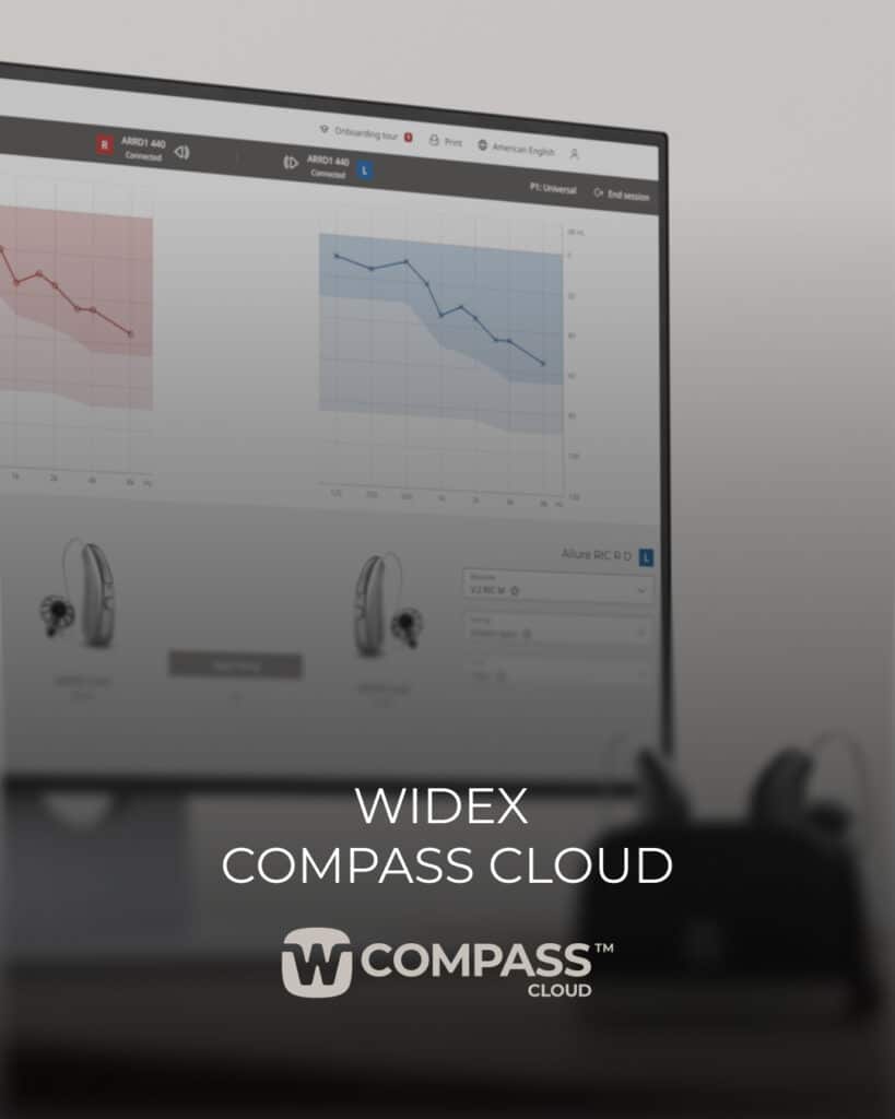Widex introduces Compass Cloud 2.0, enhancing its cloud-based fitting platform with new tools to improve first fits, follow-up visits, and user experience. Photo: Widex